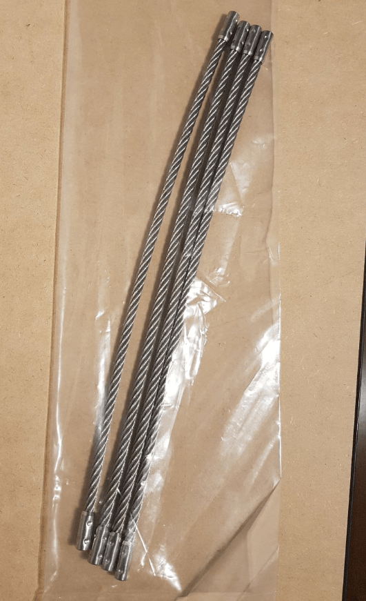 CW-200 4 Ersatzseile 8mm dick ohne Kopf