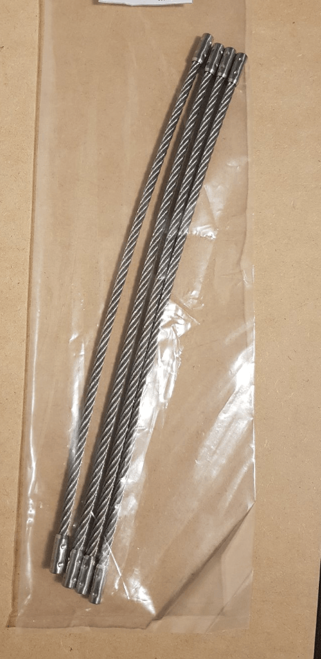 CW-351 4 Ersatzseile 8mm dick ohne Kopf